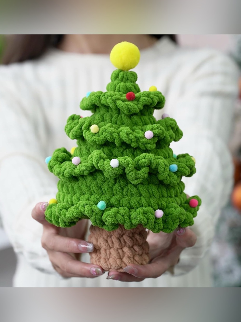 Christmas Tree Crochet Craft Gift Set